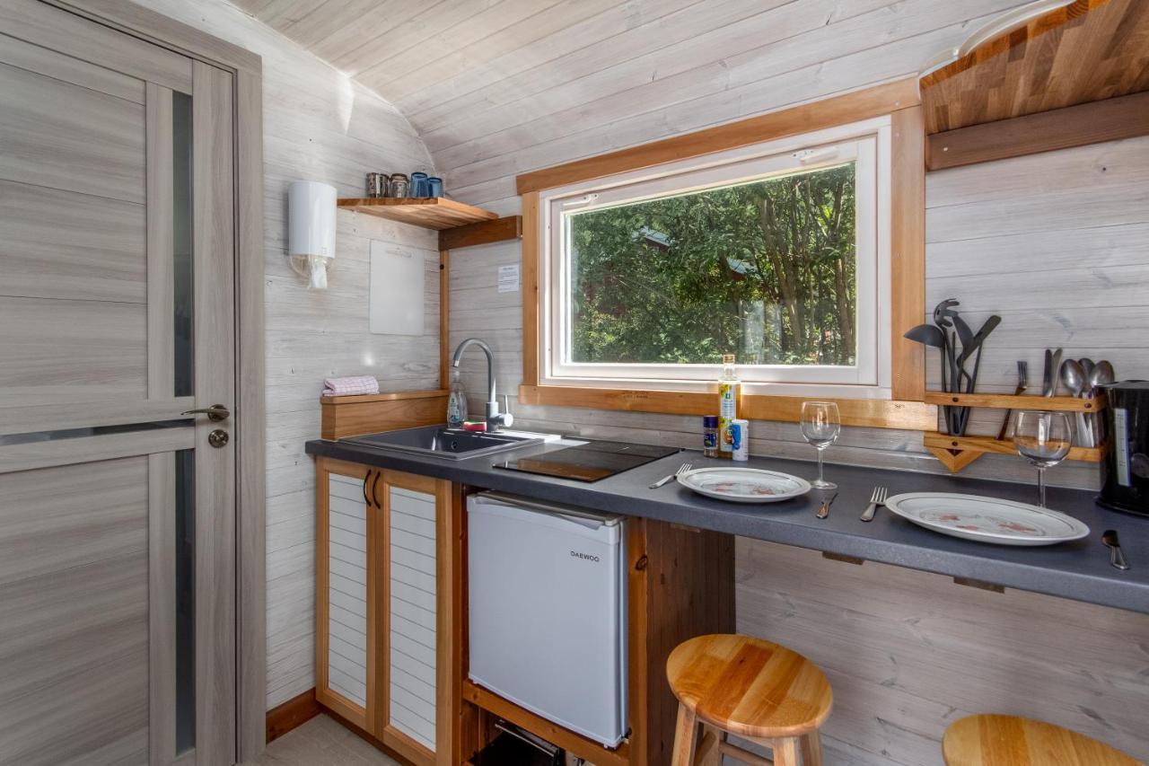 הוילה פלאם Tiny House With Terrace מראה חיצוני תמונה